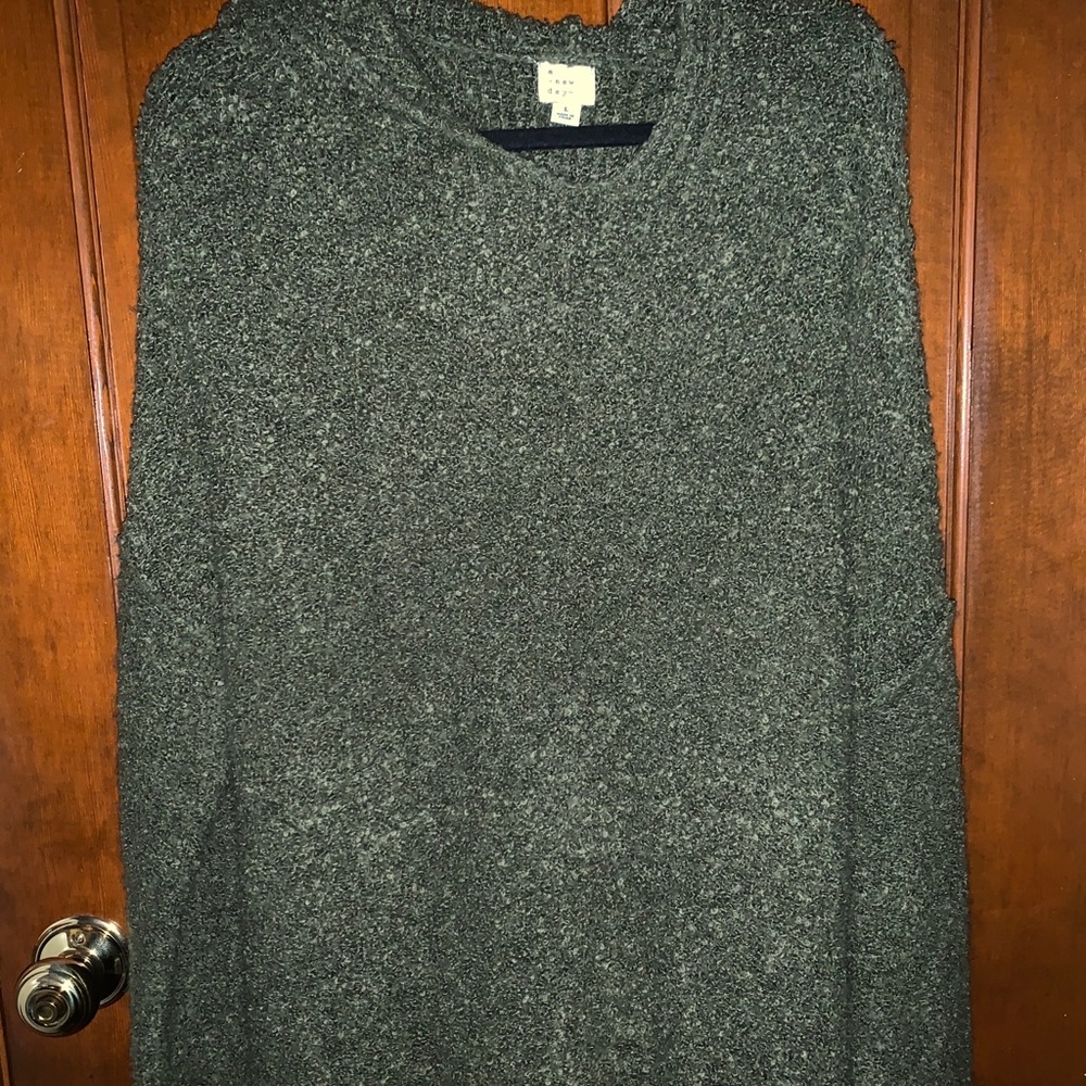 Green, Hoodie Top